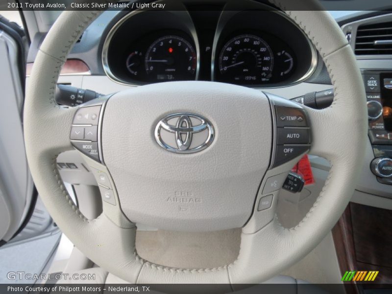 Classic Silver Metallic / Light Gray 2011 Toyota Avalon