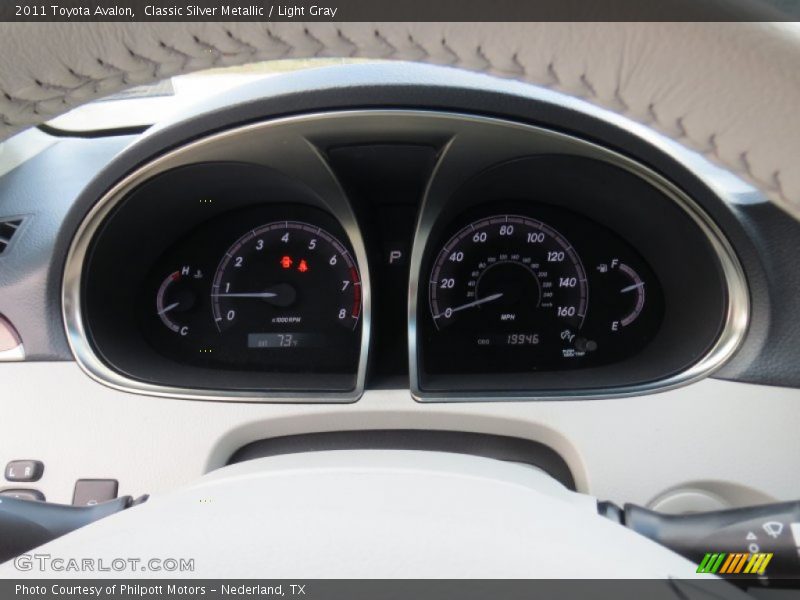 Classic Silver Metallic / Light Gray 2011 Toyota Avalon