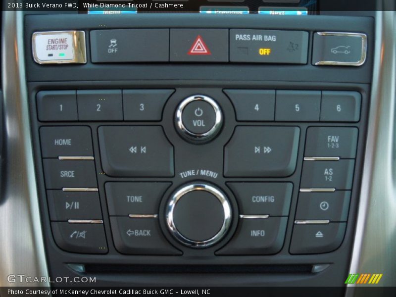 Controls of 2013 Verano FWD