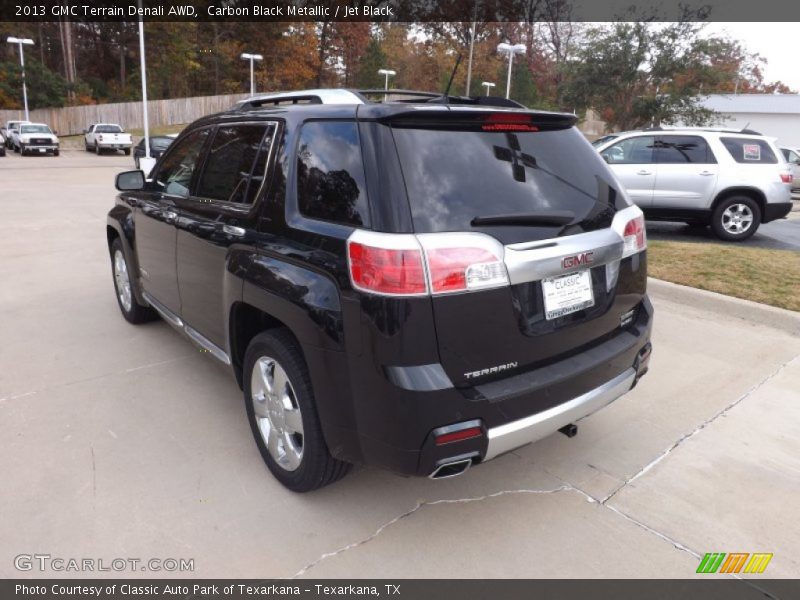 Carbon Black Metallic / Jet Black 2013 GMC Terrain Denali AWD