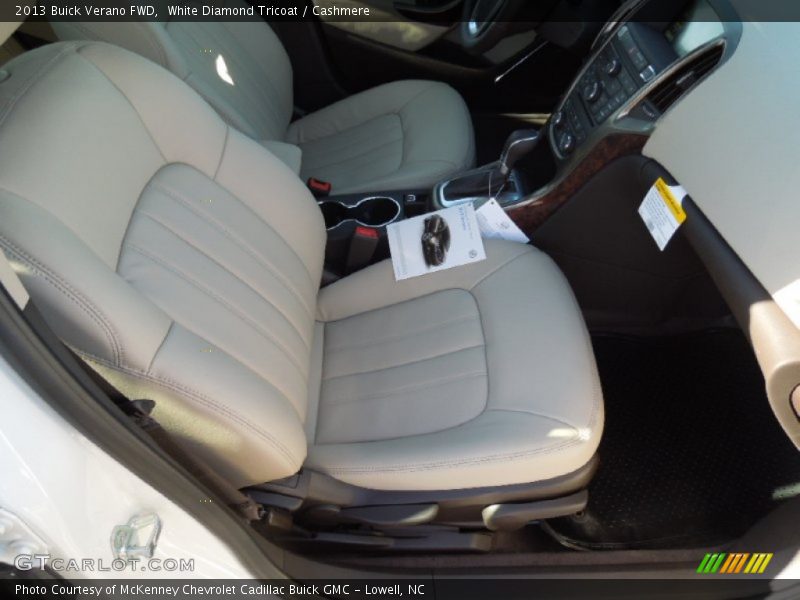 White Diamond Tricoat / Cashmere 2013 Buick Verano FWD
