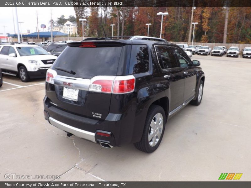 Carbon Black Metallic / Jet Black 2013 GMC Terrain Denali AWD