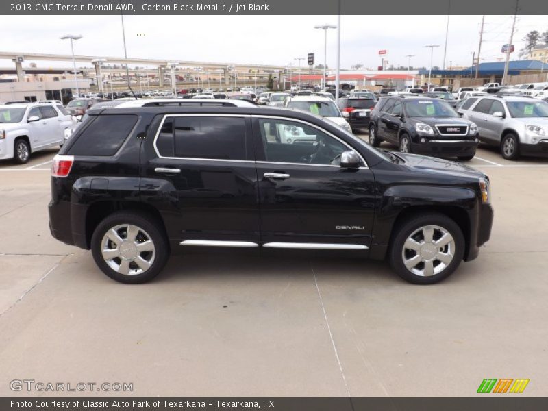 Carbon Black Metallic / Jet Black 2013 GMC Terrain Denali AWD