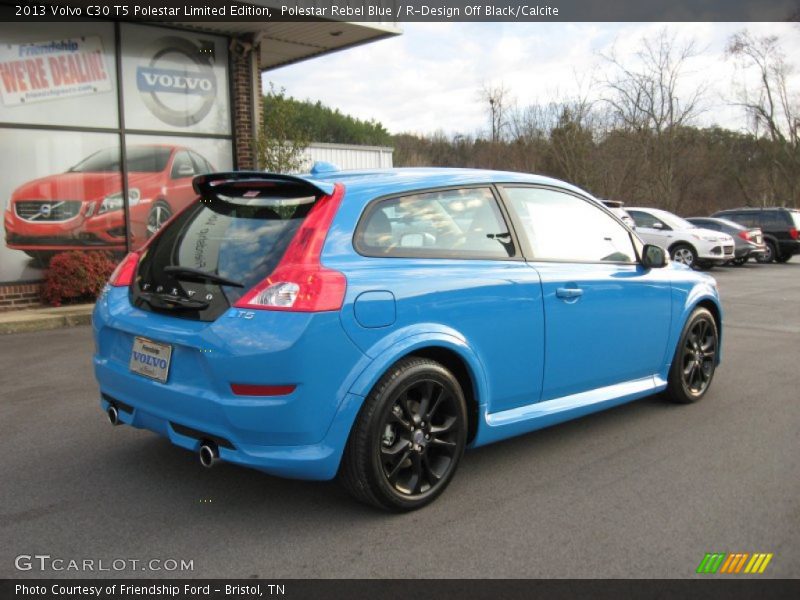 Polestar Rebel Blue / R-Design Off Black/Calcite 2013 Volvo C30 T5 Polestar Limited Edition