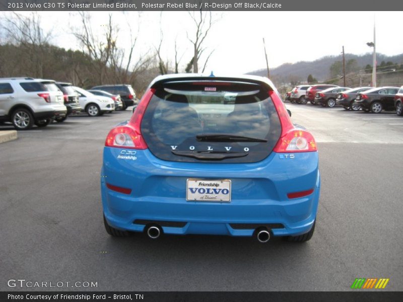 Polestar Rebel Blue / R-Design Off Black/Calcite 2013 Volvo C30 T5 Polestar Limited Edition
