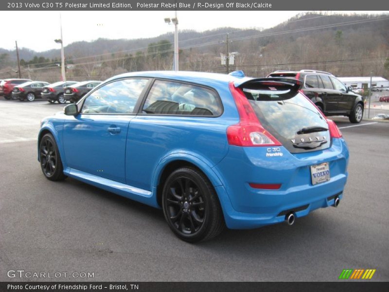 Polestar Rebel Blue / R-Design Off Black/Calcite 2013 Volvo C30 T5 Polestar Limited Edition