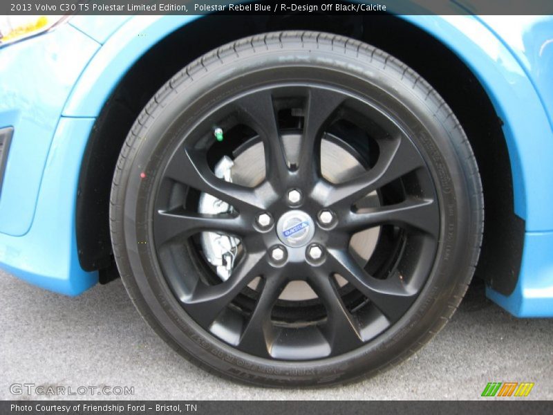 17-inch Styx Alloy Wheels with Matte Black Finish - 2013 Volvo C30 T5 Polestar Limited Edition