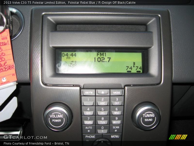 Audio System of 2013 C30 T5 Polestar Limited Edition