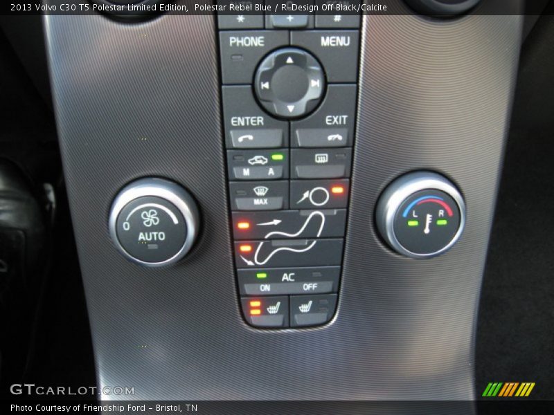 Controls of 2013 C30 T5 Polestar Limited Edition