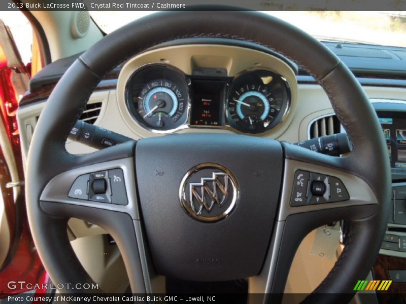 Crystal Red Tintcoat / Cashmere 2013 Buick LaCrosse FWD