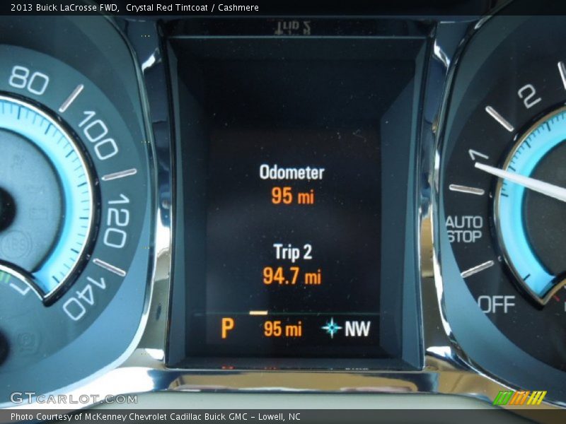 Crystal Red Tintcoat / Cashmere 2013 Buick LaCrosse FWD