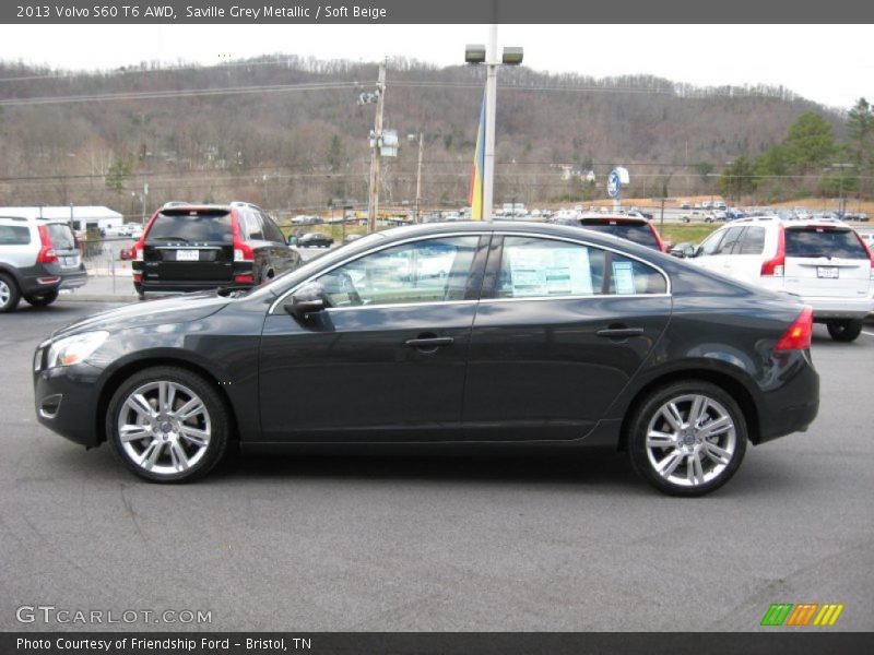  2013 S60 T6 AWD Saville Grey Metallic