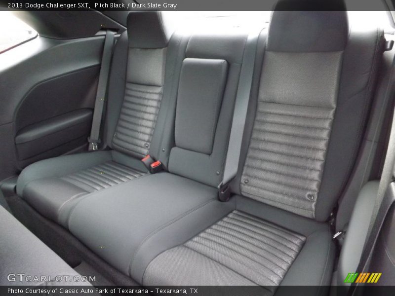 Pitch Black / Dark Slate Gray 2013 Dodge Challenger SXT