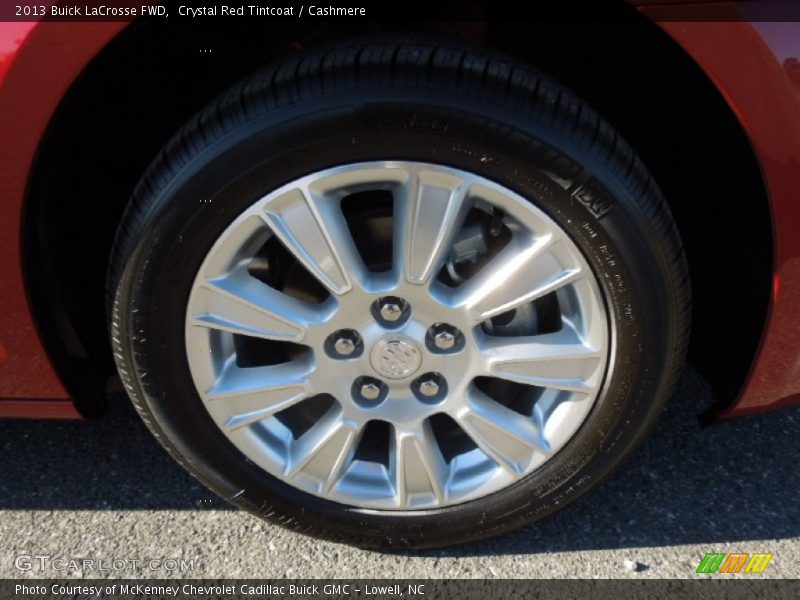 Crystal Red Tintcoat / Cashmere 2013 Buick LaCrosse FWD