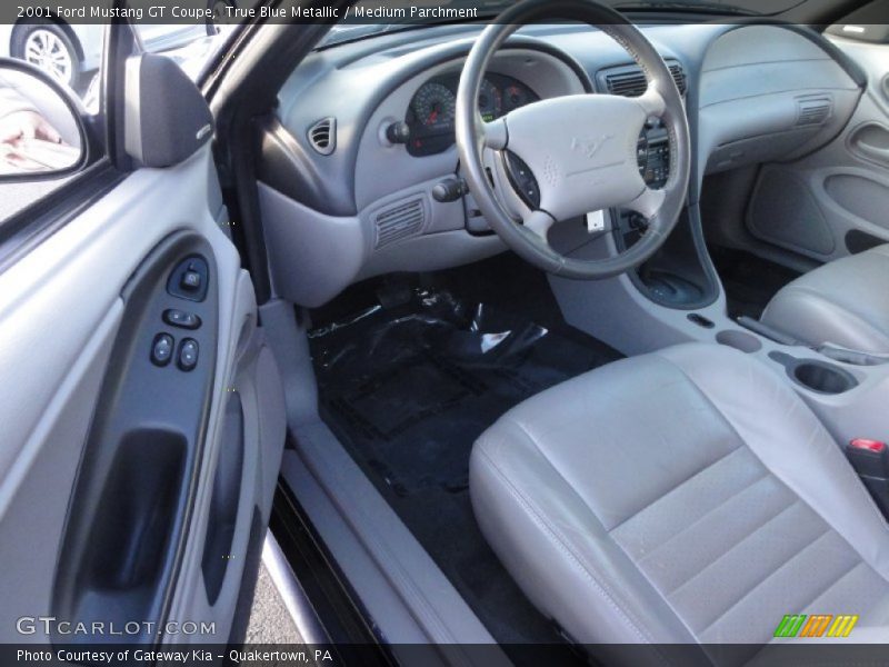 Medium Parchment Interior - 2001 Mustang GT Coupe 