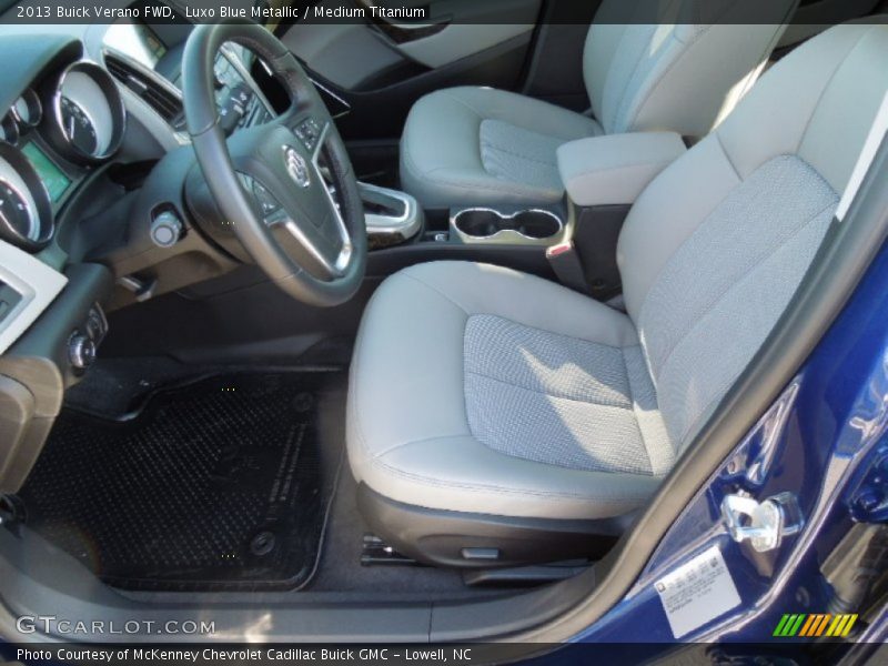Luxo Blue Metallic / Medium Titanium 2013 Buick Verano FWD