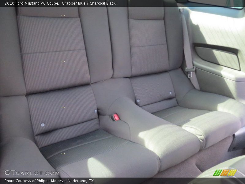 Rear Seat of 2010 Mustang V6 Coupe