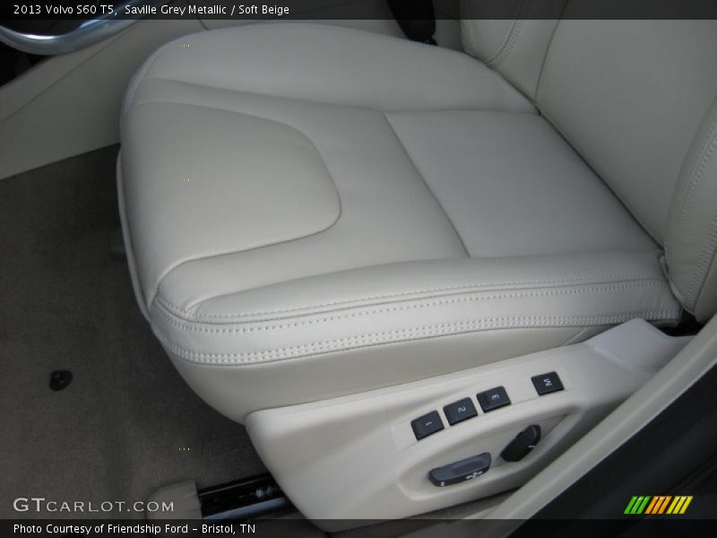 Saville Grey Metallic / Soft Beige 2013 Volvo S60 T5