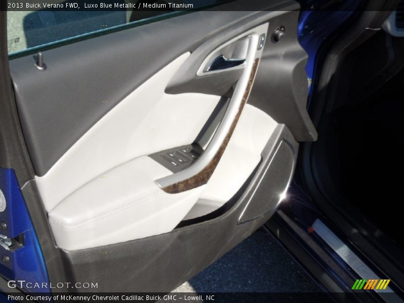 Luxo Blue Metallic / Medium Titanium 2013 Buick Verano FWD