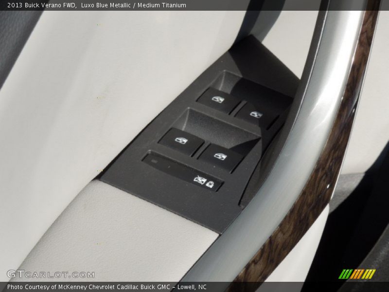 Luxo Blue Metallic / Medium Titanium 2013 Buick Verano FWD