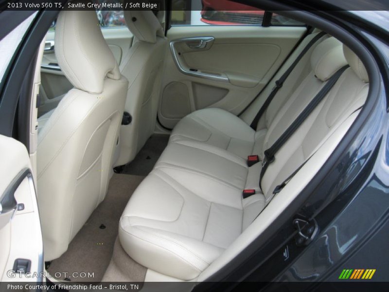 Saville Grey Metallic / Soft Beige 2013 Volvo S60 T5