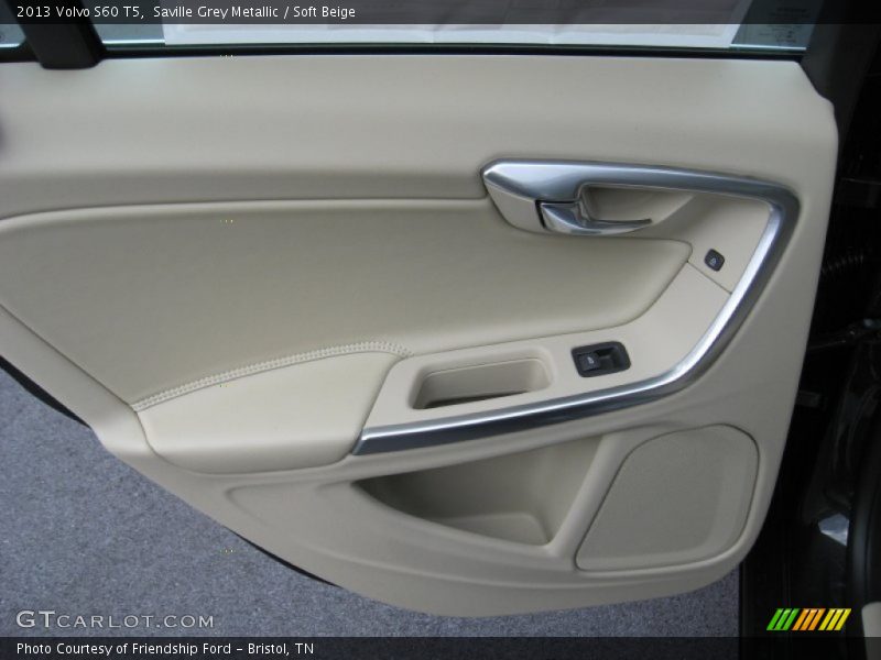 Saville Grey Metallic / Soft Beige 2013 Volvo S60 T5