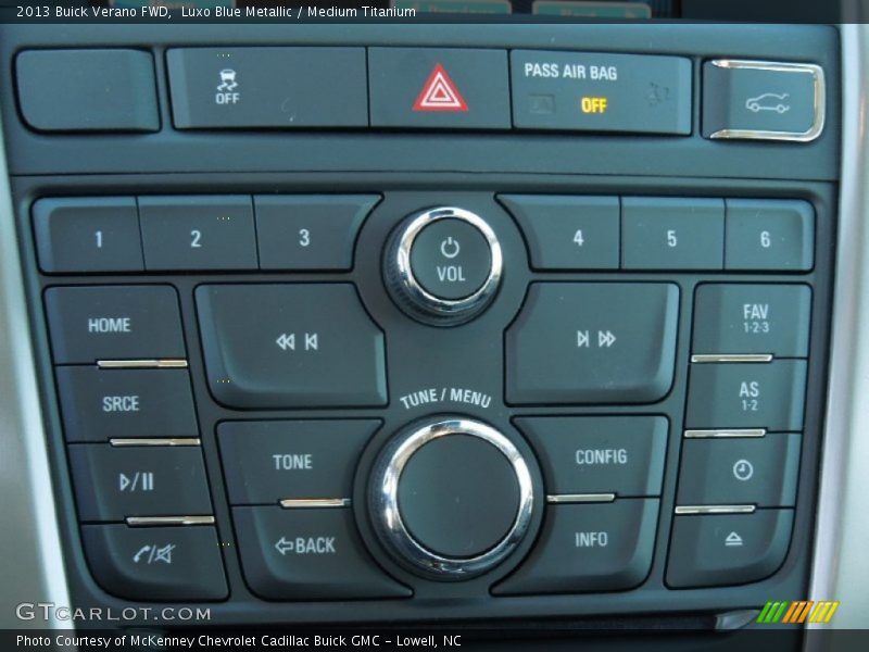 Controls of 2013 Verano FWD