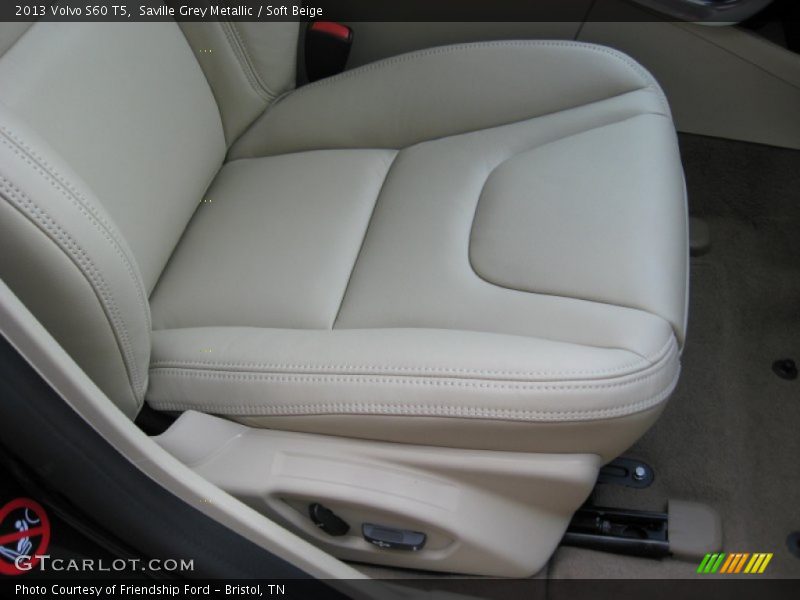 Saville Grey Metallic / Soft Beige 2013 Volvo S60 T5