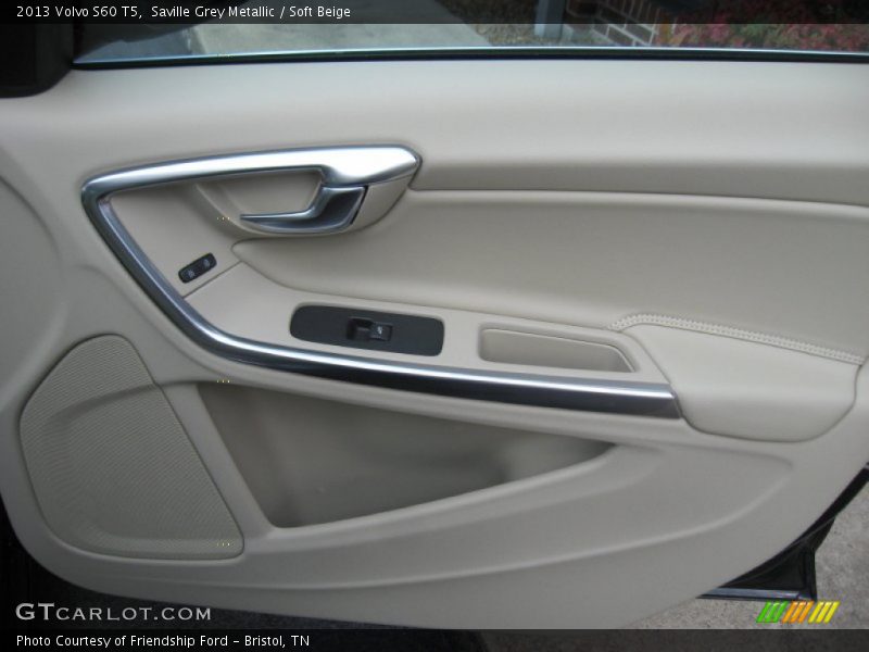 Saville Grey Metallic / Soft Beige 2013 Volvo S60 T5