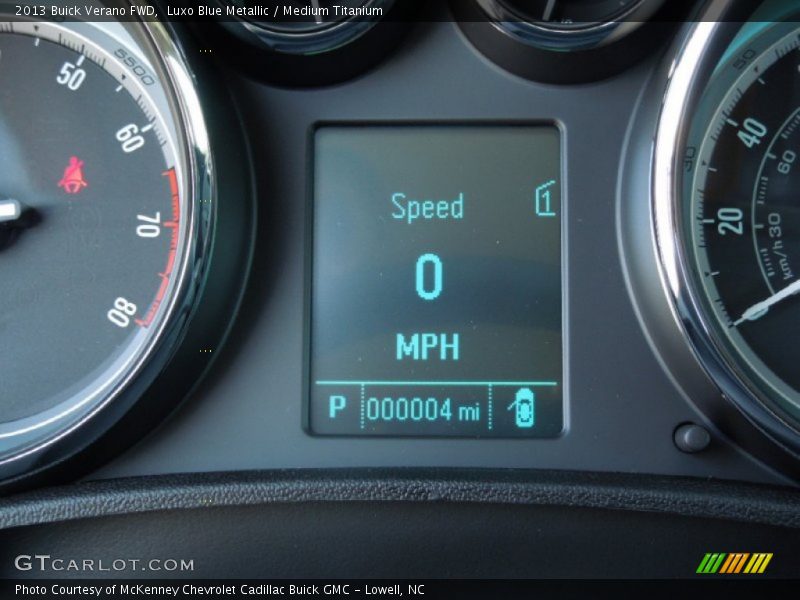 Luxo Blue Metallic / Medium Titanium 2013 Buick Verano FWD