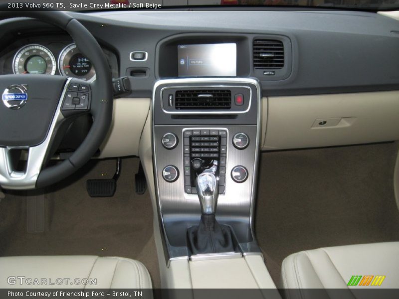 Saville Grey Metallic / Soft Beige 2013 Volvo S60 T5