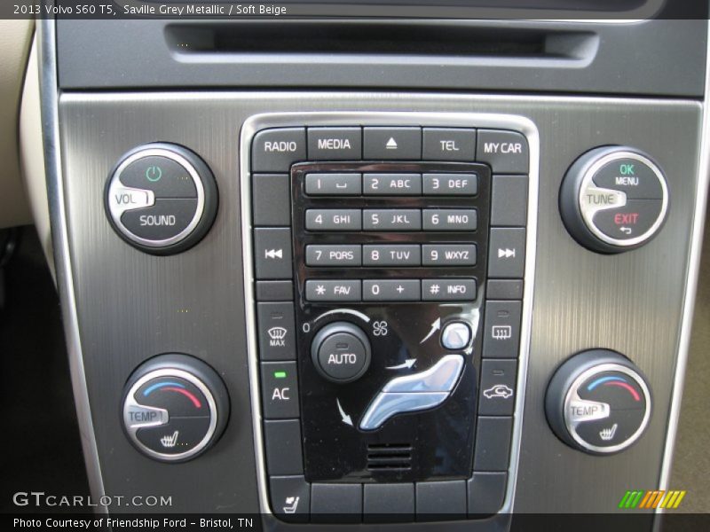 Saville Grey Metallic / Soft Beige 2013 Volvo S60 T5