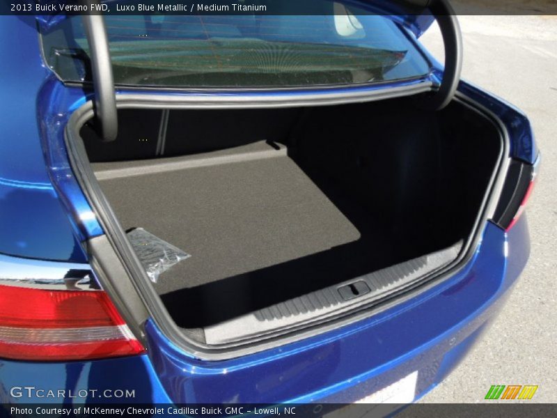  2013 Verano FWD Trunk