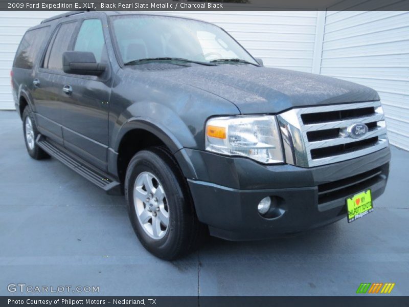 Black Pearl Slate Metallic / Charcoal Black 2009 Ford Expedition EL XLT