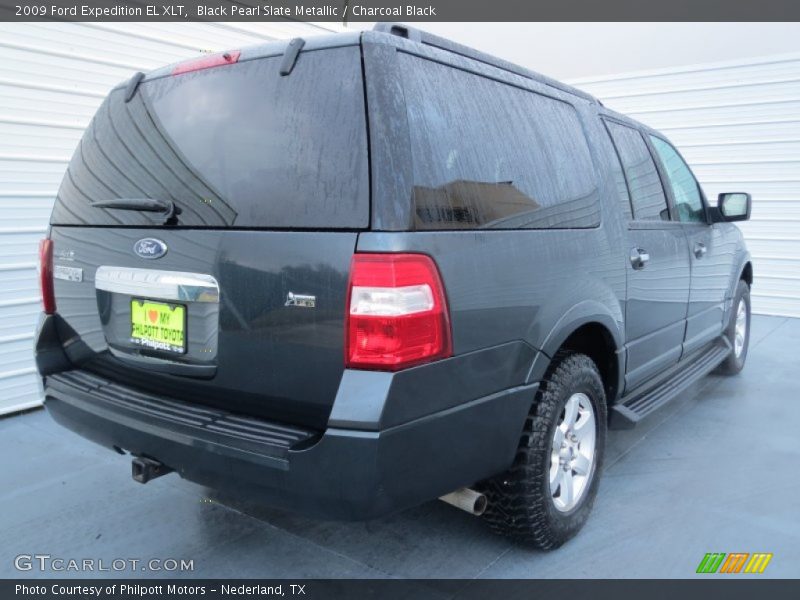 Black Pearl Slate Metallic / Charcoal Black 2009 Ford Expedition EL XLT