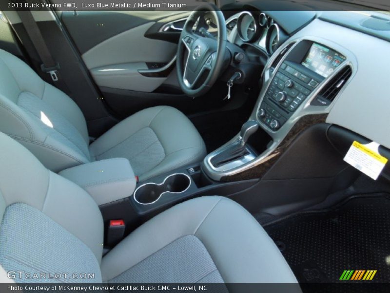 Luxo Blue Metallic / Medium Titanium 2013 Buick Verano FWD