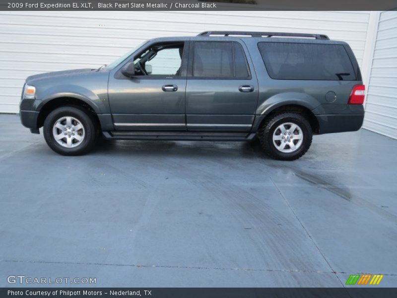 Black Pearl Slate Metallic / Charcoal Black 2009 Ford Expedition EL XLT