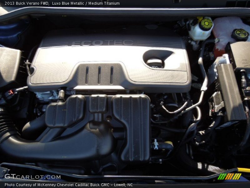  2013 Verano FWD Engine - 2.4 Liter SIDI DOHC 16-Valve VVT ECOTEC 4 Cylinder