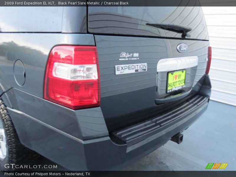 Black Pearl Slate Metallic / Charcoal Black 2009 Ford Expedition EL XLT