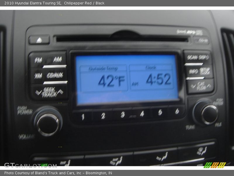 Chilipepper Red / Black 2010 Hyundai Elantra Touring SE