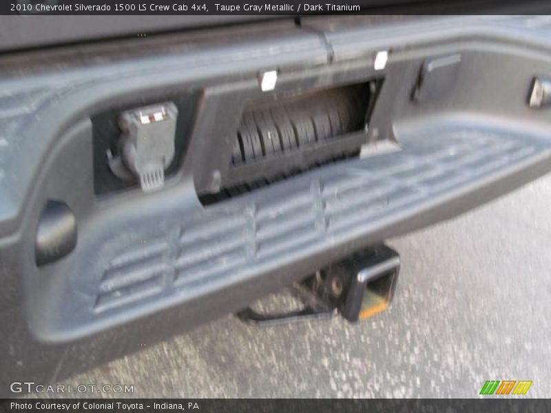 Taupe Gray Metallic / Dark Titanium 2010 Chevrolet Silverado 1500 LS Crew Cab 4x4