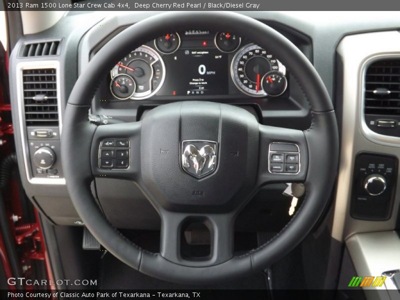  2013 1500 Lone Star Crew Cab 4x4 Steering Wheel