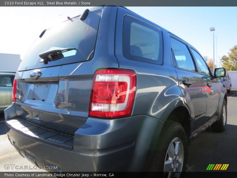 Steel Blue Metallic / Stone 2010 Ford Escape XLS