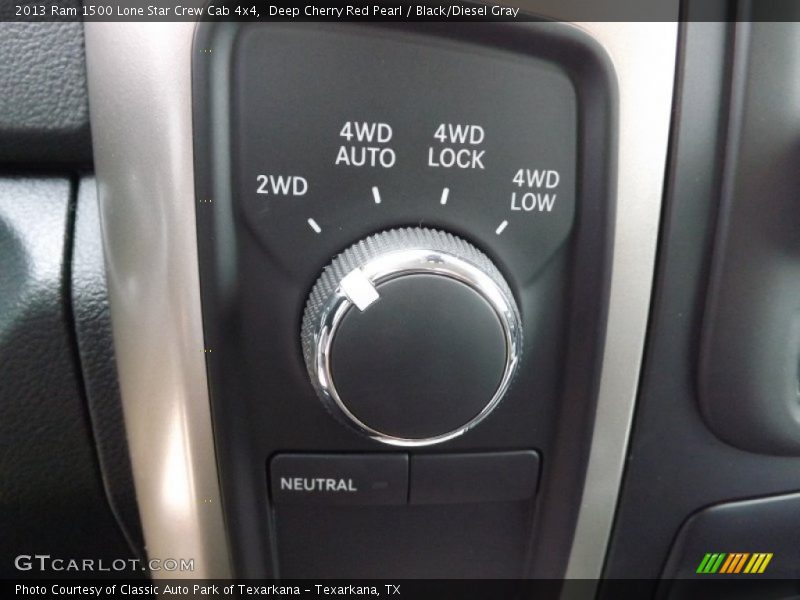 Controls of 2013 1500 Lone Star Crew Cab 4x4