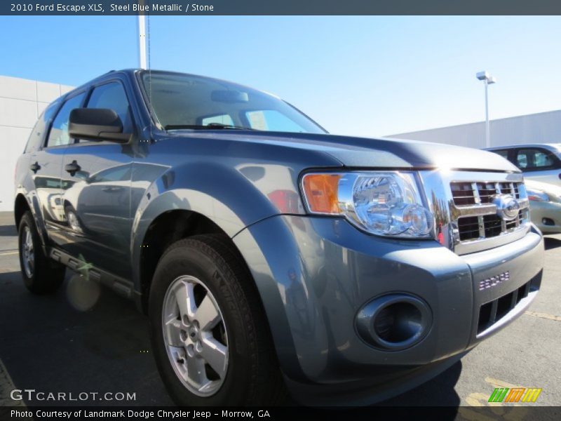 Steel Blue Metallic / Stone 2010 Ford Escape XLS