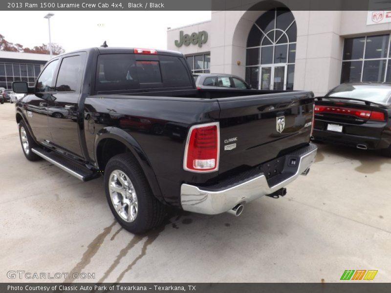 Black / Black 2013 Ram 1500 Laramie Crew Cab 4x4