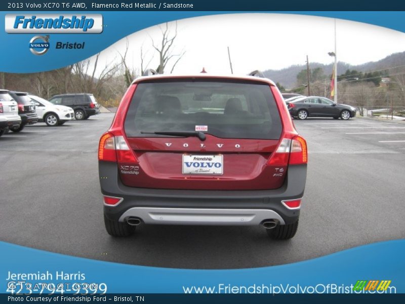 Flamenco Red Metallic / Sandstone 2013 Volvo XC70 T6 AWD