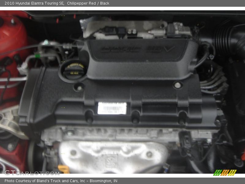 Chilipepper Red / Black 2010 Hyundai Elantra Touring SE