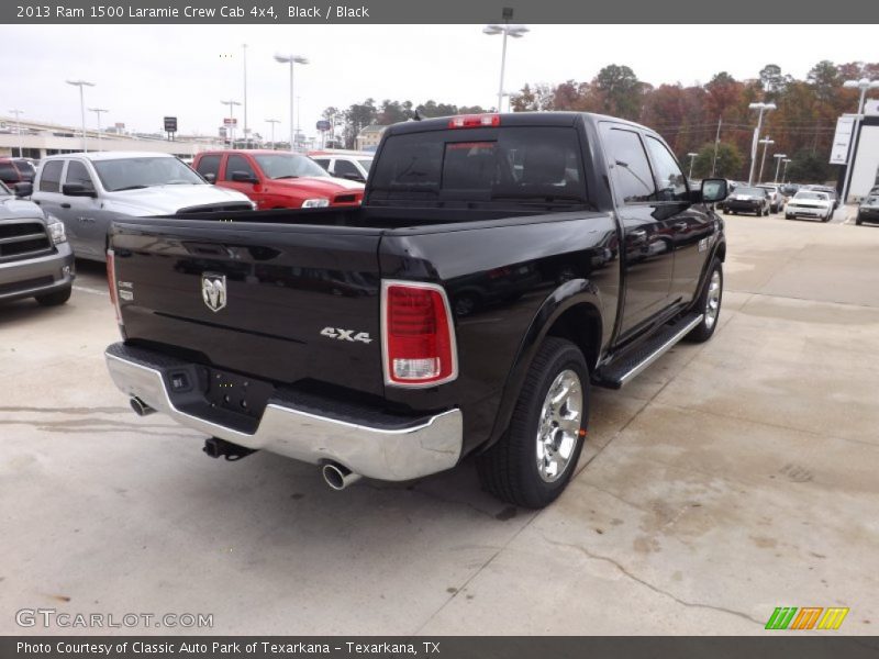 Black / Black 2013 Ram 1500 Laramie Crew Cab 4x4