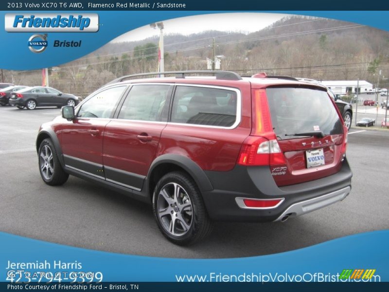 Flamenco Red Metallic / Sandstone 2013 Volvo XC70 T6 AWD